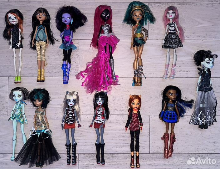 Куклы monster high, ever after high