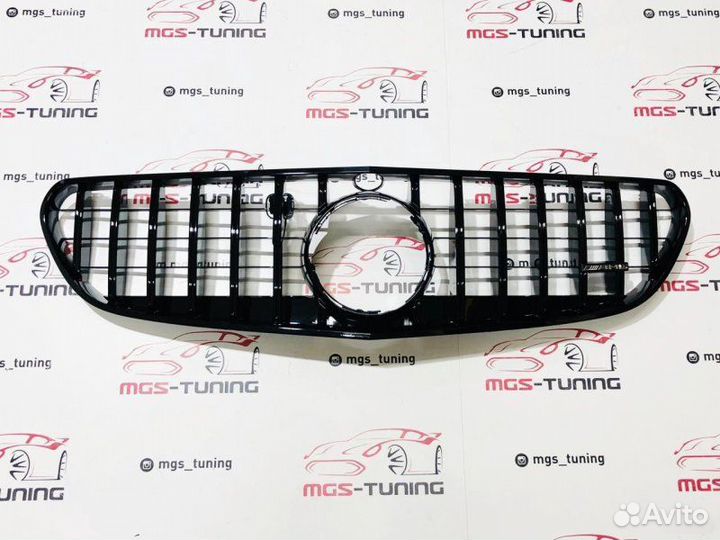 Решетка Mercedes S-Coupe C217 GT Black 14-17гг AMG