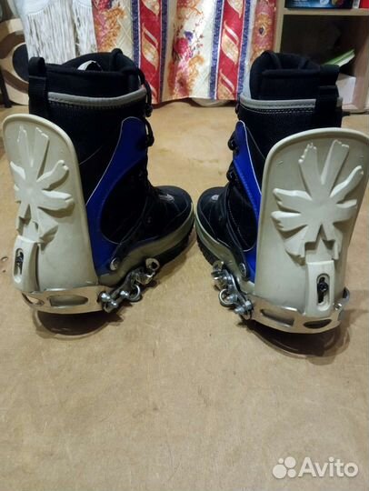 Ботинки и крепления для соуборда,сноубордические