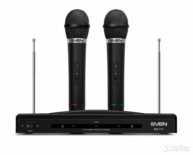 Беспроводные микрофоны для караоке с ресивером
