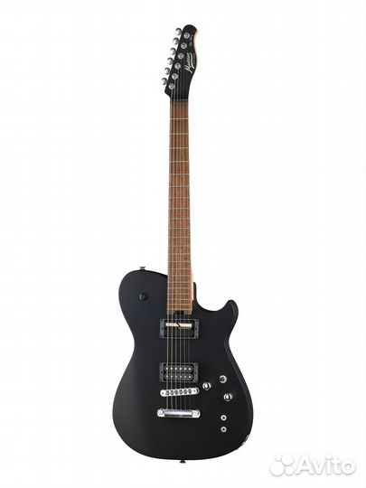 Электрогитара, черная Cort MBM-2H-Sustainiac-sblk