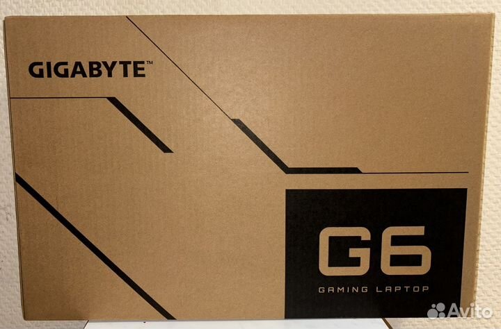 Игровой ноутбук Ноутбук gigabyte G6 Black (4060)