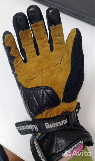 Мотоперчатки кожаные