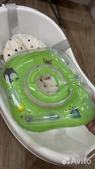 Ванночка для купания с термометром