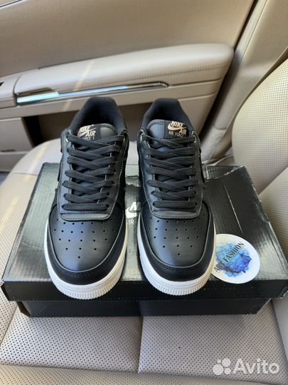 Кроссовки женские Nike Air Force 1 black pack