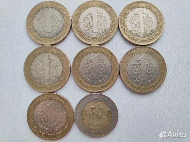 Турецкие лиры и куруши