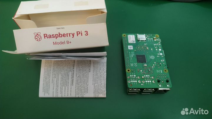 Микрокомпьютер Raspberry pi 3 model b+