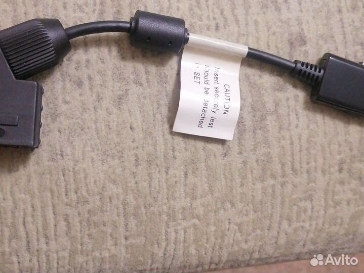 Переходник scart для LED TV