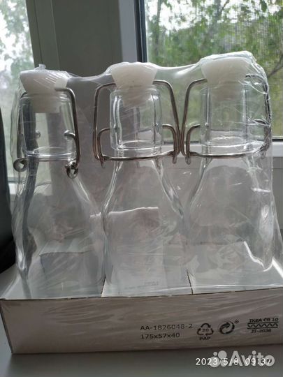 Банки для сыпучих продуктов Korken (IKEA)