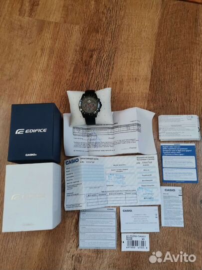 Мужские наручные часы casio edifice оригинал