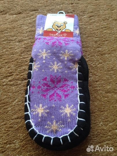 Тапочки-носки со стопами