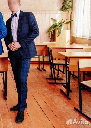 Школьный костюм клетчатый