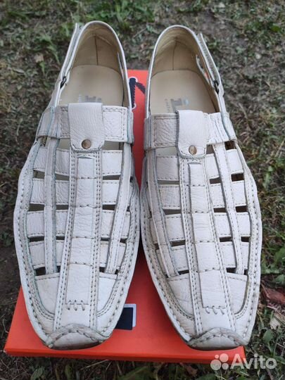 Продам новые мужские летние туфли кожаные 41р