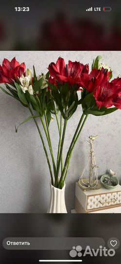 Букет альстромерия