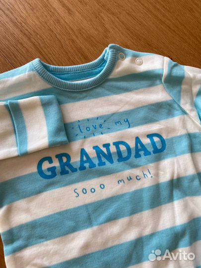 Слип на мальчика 62-68см george