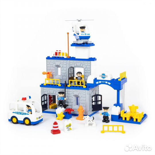Конструктор Макси - Полицейский участок 94эл., 775
