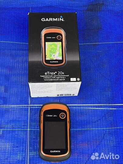 Навигатор Garmin etrex 20x, с картами Топо