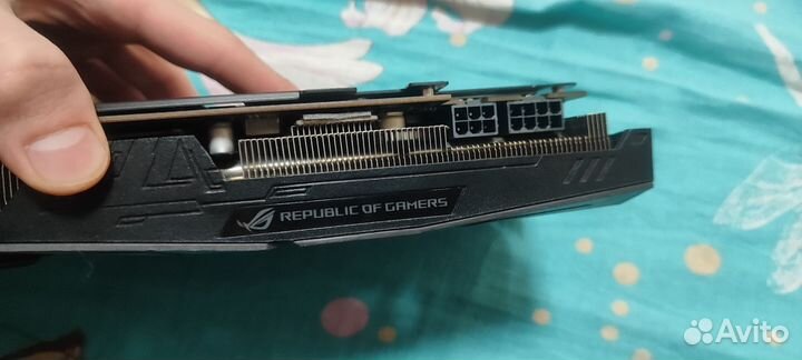 Видеокарта GTX 1080 asus strix 8GB