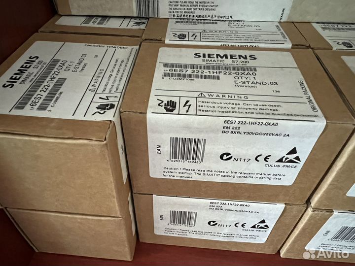 Плата Сименс 6ES7222-1HF22-0XA0 новая, в упаковке
