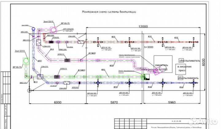 Проектирование по вентиляции и кондиционированию