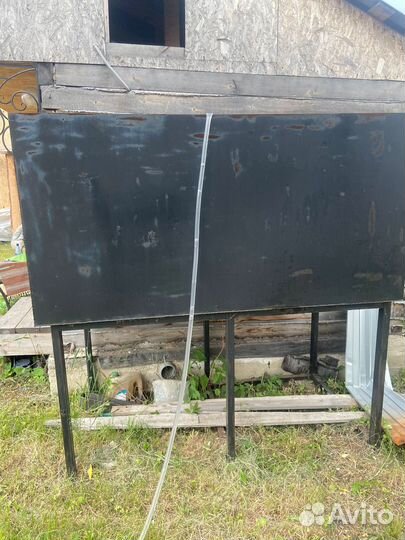 Бак для воды металлический