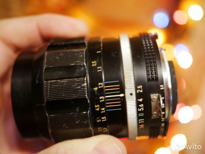 Редкий Nikon Nikkor-P 105mm f2,5 портретник 461917