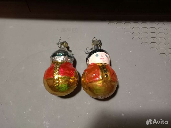 Елочные игрушки СССР