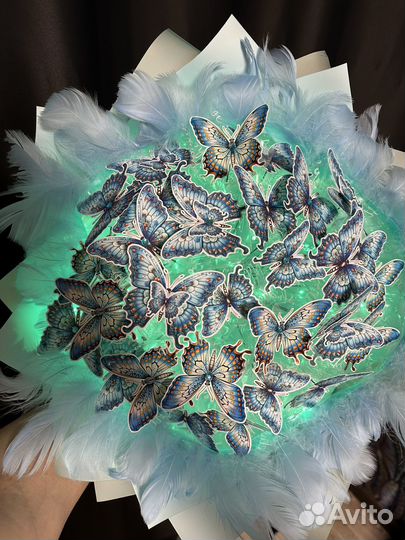 Букет с бабочками