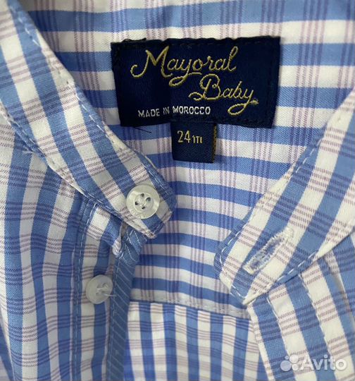Рубашка mayoral 2 92см