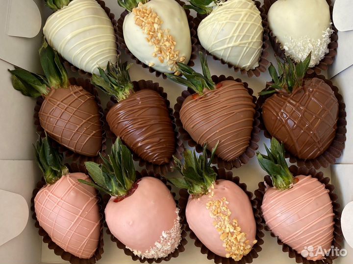 Вкусная клубника в шоколаде