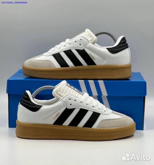 Кроссовки Adidas Samba White (Арт.89575)