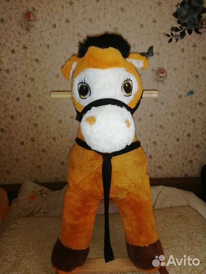 Детская качалка лошадь