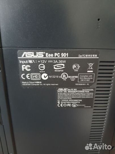 Нетбук asuseeepc901