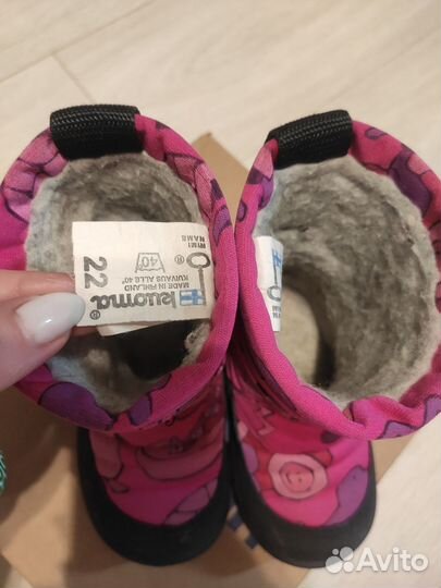 Сапожки для девочки