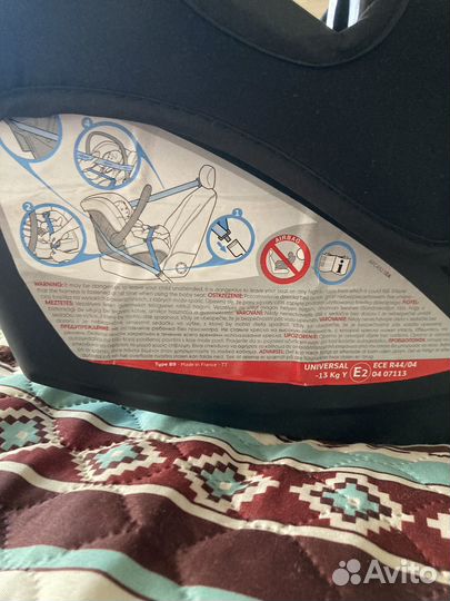 Детское автокресло бу от 0 до 13 кг. nania