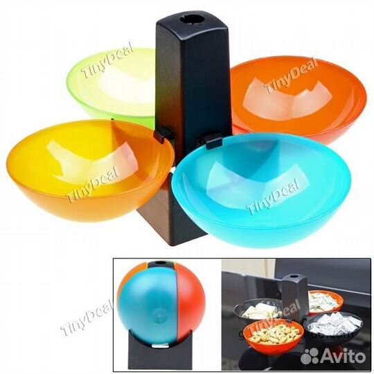 Стильный Функциональный Цветной набор салатников