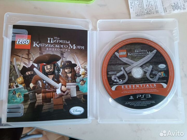 Игра на ps3.Lego Пираты Карибского моря