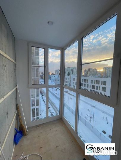 Остекление балконов и лоджий пластиковыми окнами