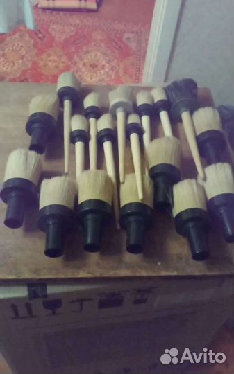 Заготовки для чёски шерсти и животных,кисти.ленты