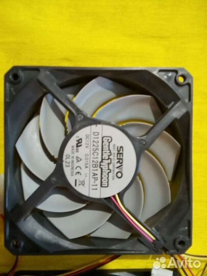 Кулер для корпуса 120 бесшумный