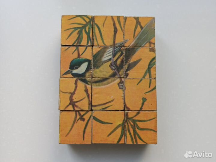 Детские кубики СССР