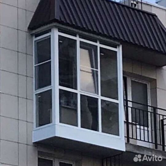 Остекление балконов / окна пвх