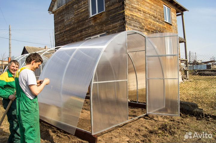 Теплица Поликарбонат