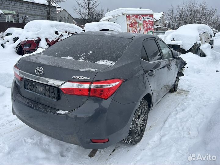 Разбор Toyota Corolla E180 1.6 МКПП 2013