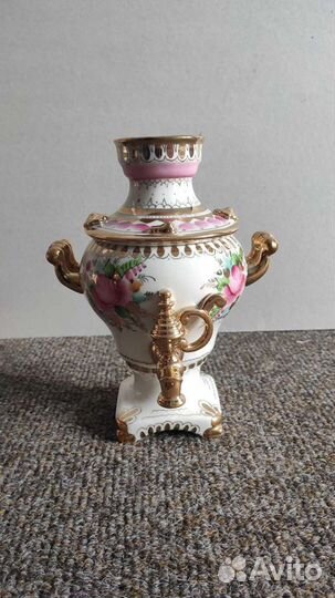 Самовар Гжель, фарфор