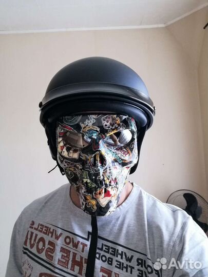 Мотошлем открытый бу