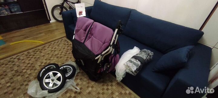 Коляска детская для двойни