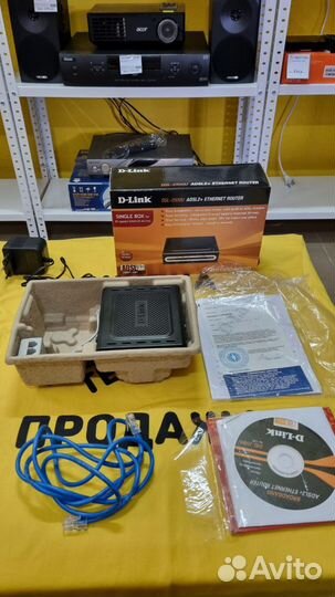 Роутер D-Link DSL 2500U