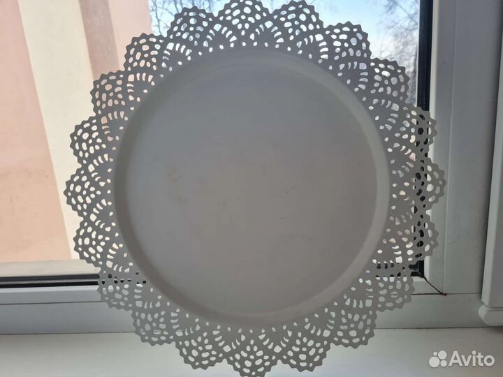 Набор Кашпо 2 шт, поднос 2 шт Икеа