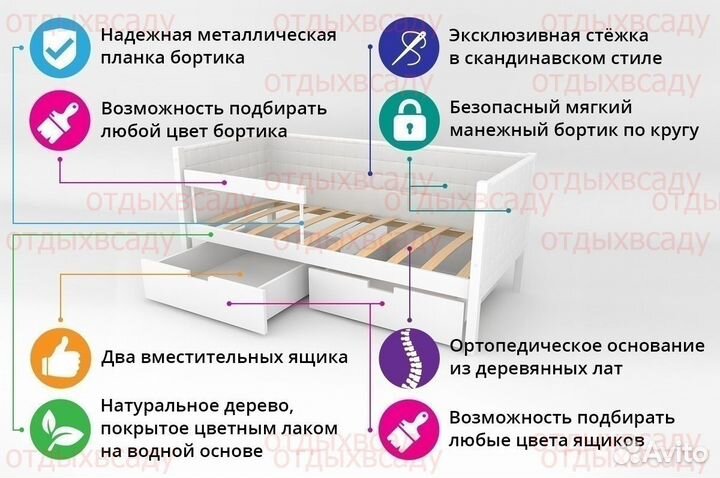 Детская Кровать-Тахта